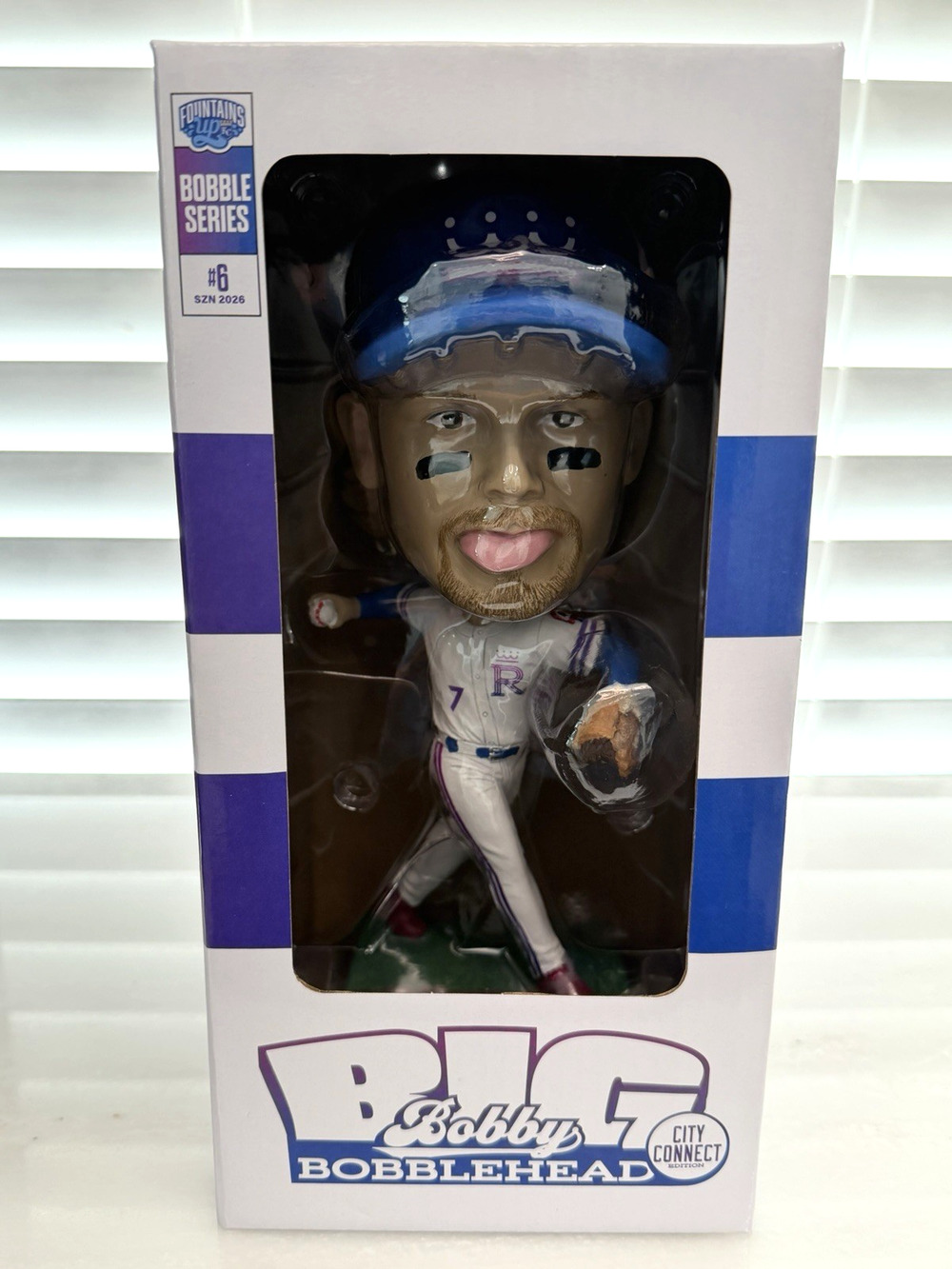 Bobby Witt Jr. City Connect BIG BOBBY Bobblehead 7-19-26 SGA - KC Royals